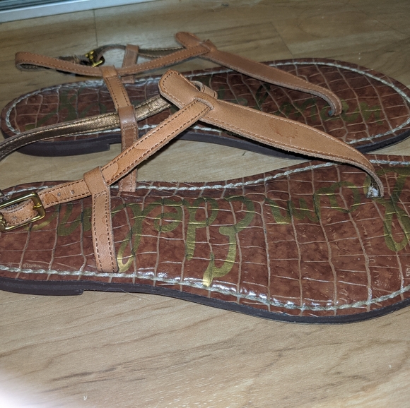 Sam Edelman Gigi Thong Sandals (brown) 🌸 - Picture 3 of 4